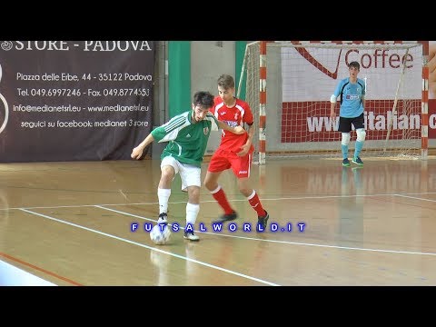 11/6/17 Sacra Famiglia Rovereto - Futsal Giorgione , highlights , torneo Città di padova