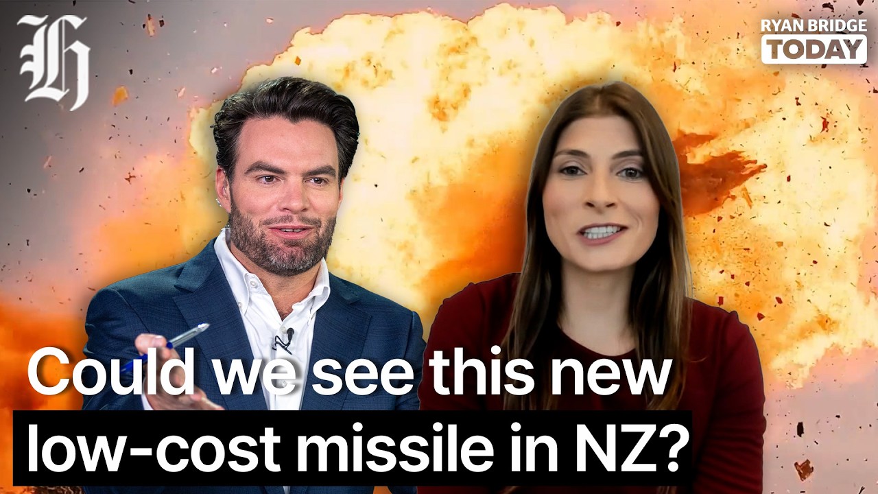 'Mutually assured destruction': Could we see this new low-cost missile in NZ? | Ryan Bridge TODAY