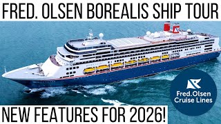 Fred Olsen Borealis NEW Cruise Ship Tour 2026 Fresh from Refit