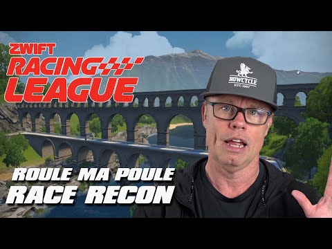 Zwift Racing League - Roule Ma Poule Race Recon