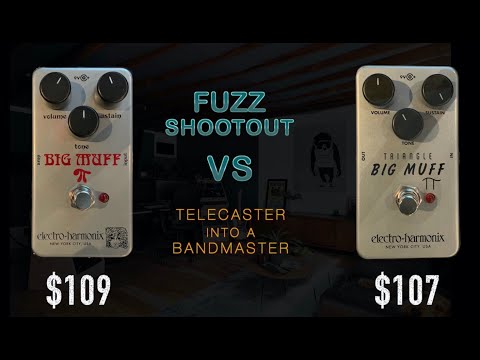 BIG MUFF FUZZ SHOOTOUT #09 BIG MUFF RAM'S HEAD REISSUE V BIG MUFF TRIANGLE RI