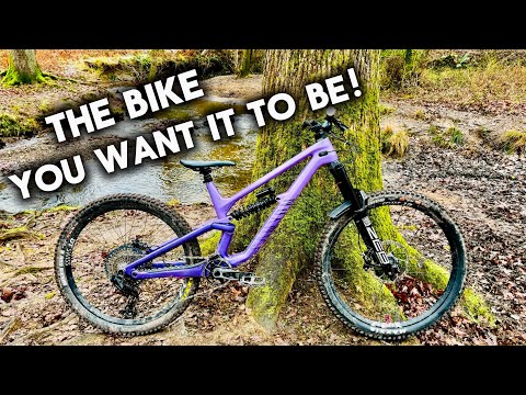 "The Chameleon" Canyon Torque CF9 Bike Review #mtb #downhill #enduro