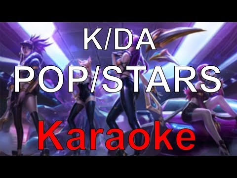 League of Legends - K/DA - POP/STARS ft. Madison Beer, (G)I-DLE, Jaira Burns (Karaoke)