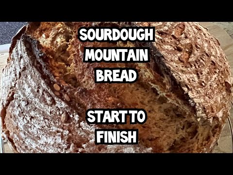Sourdough Mountain Bread from Start to Finish