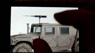 preview picture of video 'Humvee alias Hummer on iPod Touch ( or iPhone )'