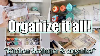 EXTREME KITCHEN ORGANIZATION | DECLUTTER & ORGANIZE IT ALL!