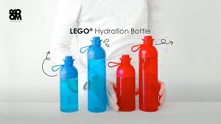 LEGO® flaša transparentná 0,5 L - army zelená