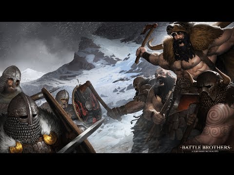 Battle Brothers.Expert/Ironmen.11.Day 96+.Noble War Crisis. Битва и уник с севера