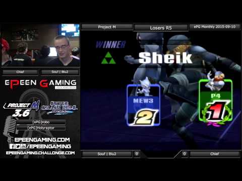 ePG Monthy - Souf | Blu2 (Mewtwo) Vs. Chief (Sheik) (Losers R5) - Project M