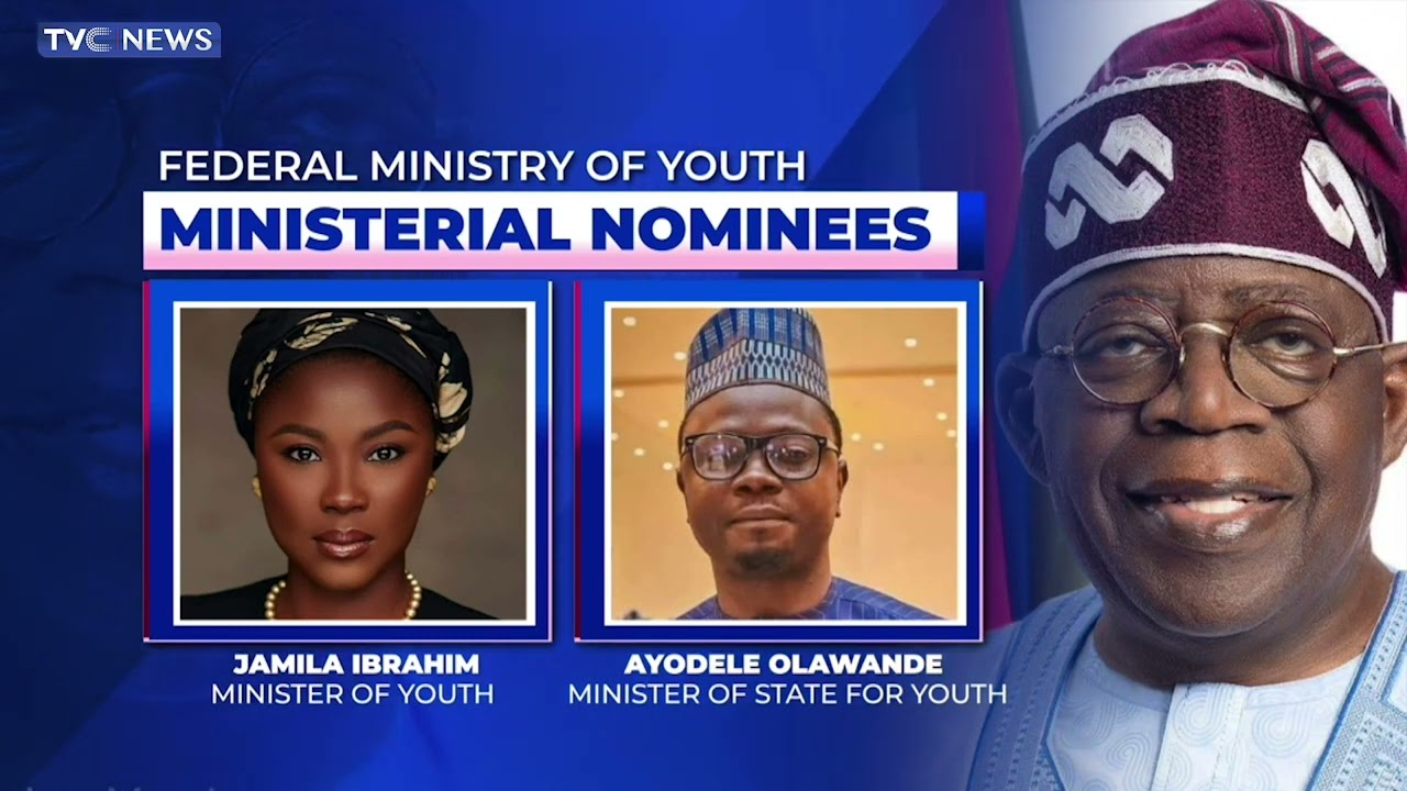 President Tinubu Nominates Jamila Ibrahim, Olawande As Youth Ministers