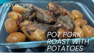 Pot Pork Roast with potatoes| Easiest Roast recipe