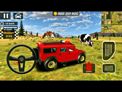 Drift Police Jeep Driving Simulator Game - Police Patrol Car Crash High Speed  Best Andriod Gameplay
