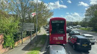 London Bus Ride on bus A10 Sunday 12/04/26