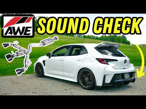 AWE Exhaust Sound Clips and Full Review | GR Corolla (The Most Detailed Exhaust Review You Will See)