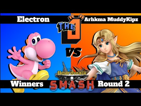 Electron (Yoshi) vs.Arkhma MuddyKipz (Zelda) - WR2 | Boardwalk Smash SSBU (5/26/2022)