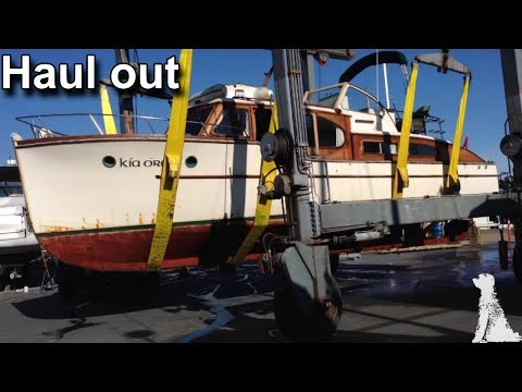 EP 42 - First Haul Out on a Classic Wooden Boat | What We Found Below the Waterline