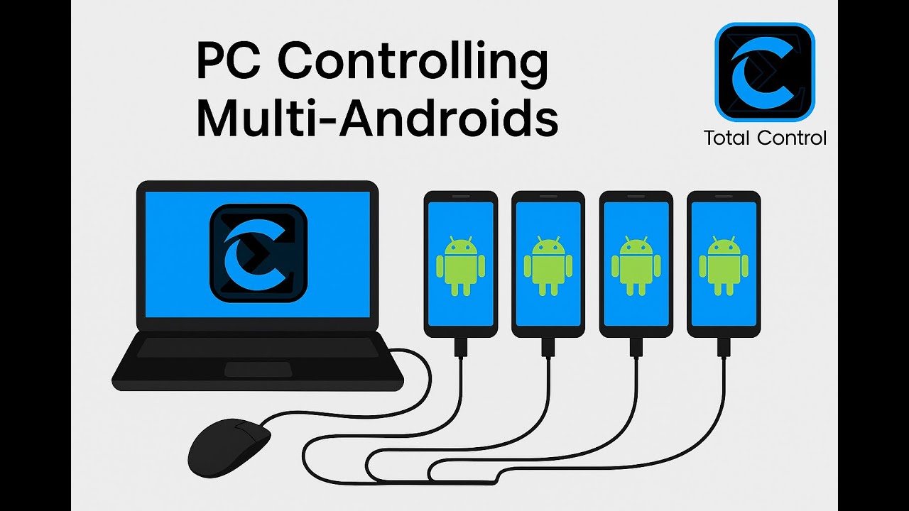 How to Control Multiple Android Phones from One Computer With Total Control？