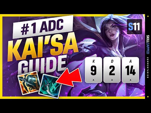 BEST S11 ADC - Kai'sa - How To HARD CARRY w/ Kai'sa In Season 11 CHALLENGER Guide