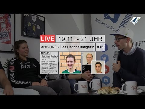 (Re-LIVE) Anwurf - Das Handballmagazin | Folge #15