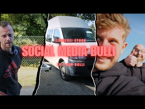 VW T6 Bulli Komplettumbau – Unser Social Media Büro auf Rädern | Zimmerei Stock | EP1