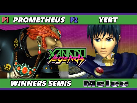 Xanadu Legends 5 Winners Semis - Prometheus (Ganondorf) Vs. Yert (Marth, Fox) Smash Melee - SSBM