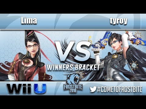 ERG | Lima (Bayonetta) vs. E2C | tyroy (Bayonetta) - Wii U Top 96 - Frostbite 2018