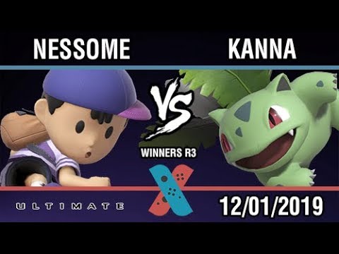 [SmashxRamboot Ultimate #2] Nessome (Ness) Vs. Kanna (Pokémon Trainer) - Winners R.3