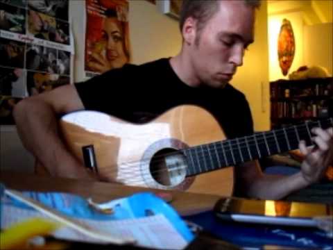 Flamenco guitar! - pulgar-indice exercise by Gerardo Nuñez at 204 bpm