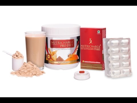 Product Demo-Nutricharge Man and Prodiet