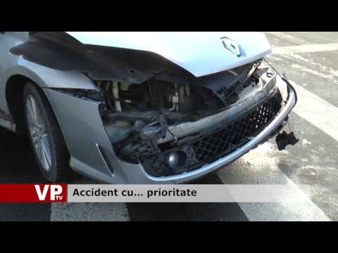 Accident cu… prioritate