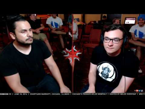 Rubicon 11 - dT_HugS (Samus) vs. IX | C. Faceroll (Sheik) - SSBM - Top 8, Losers Finals