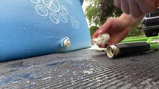 How to Drain Intex Pool