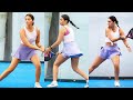 Alia Bhatt S Sporty Look While Playing Padel