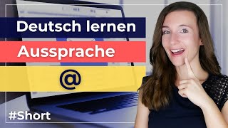 So kannst du deine @E-MAIL-ADRESSE richtig aussprechen (Deutsche Aussprache lernen mit Dialogen)