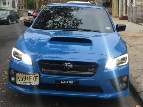2016 Subaru STI Installing Led DRL (Day Time Running Lamps)