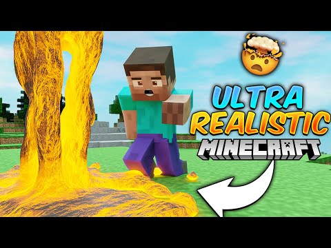 This Ultimate Realistic Minecraft is MINDBLOWING!