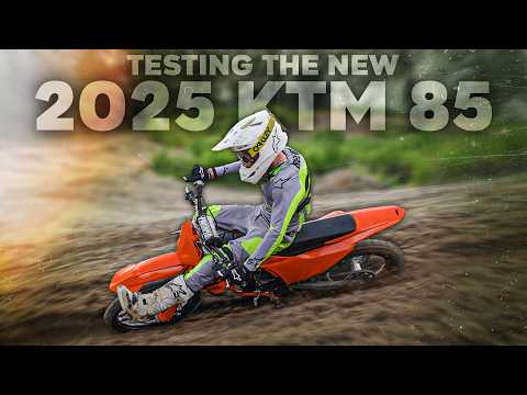Testing the BRAND NEW 2025 KTM 85 SX!