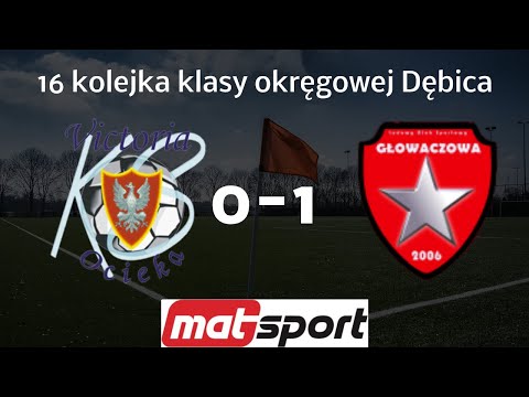 Victoria Ocieka - LKS Głowaczowa 0-1 07.11.2020 kl. okręgowa Dębica
