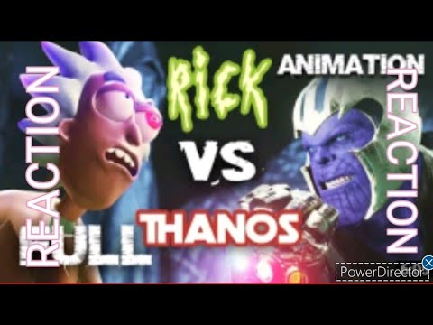 Rick Sanchez vs THANOS - Fight for Infinity Stones | Reaction | Yugioh Rick and Morty