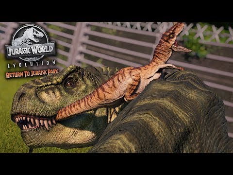 They Attack Each Other Now!?!  - Return to Jurassic Park Showcase DLC