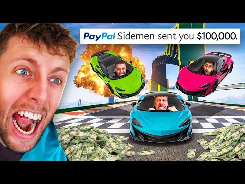 SIDEMEN GTA WAGER RACE: $100,000 EDITION