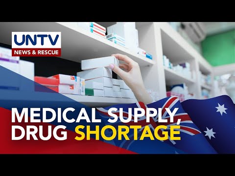 Australia faces drug, medical supply shortage