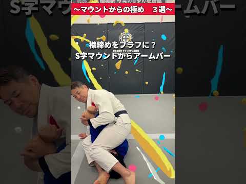 【柔術】マウントから一瞬で極める3選🔥