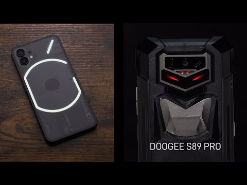 Doogee S89 Pro VS Nothing Phone (1) - Backlight Comparison
