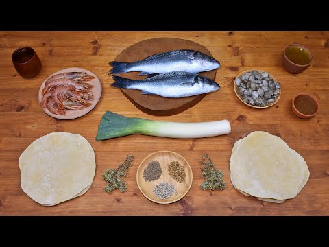 Ancient Roman Pasta with Seafood - Minutal Marinum - A Saturnalia's Recipe