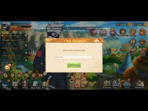 Konoha Legend - Ninja AFK mobile New Server New 3 Redeem Code Top Naruto Theme Game