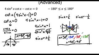 Solving Trig Equations with Trig Identities