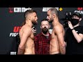 UFC Vegas 46: Weigh-In Faceoffs