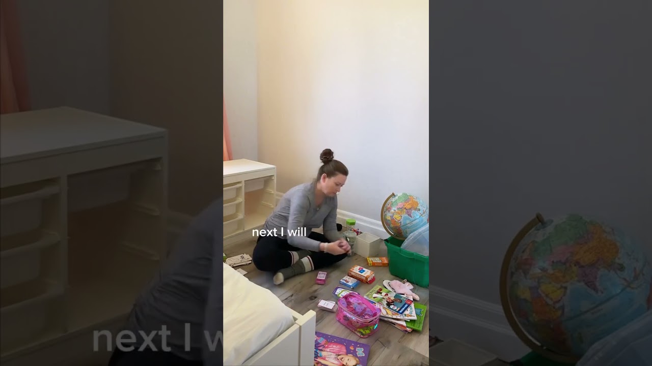 Decluttering + Organizing Kid’s Bedroom #decluttering #organization #clutterfreeliving