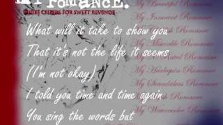 My Chemical Romance - I&#39;m Not Okay (I Promise) (lyrics)